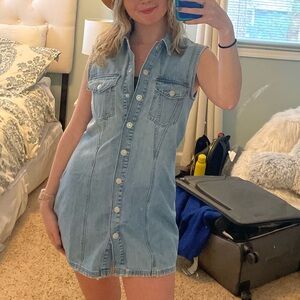 Zara denim dress